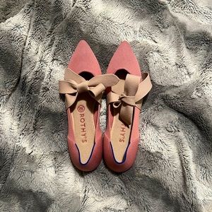 Rothy’s Mary Janes in Pink